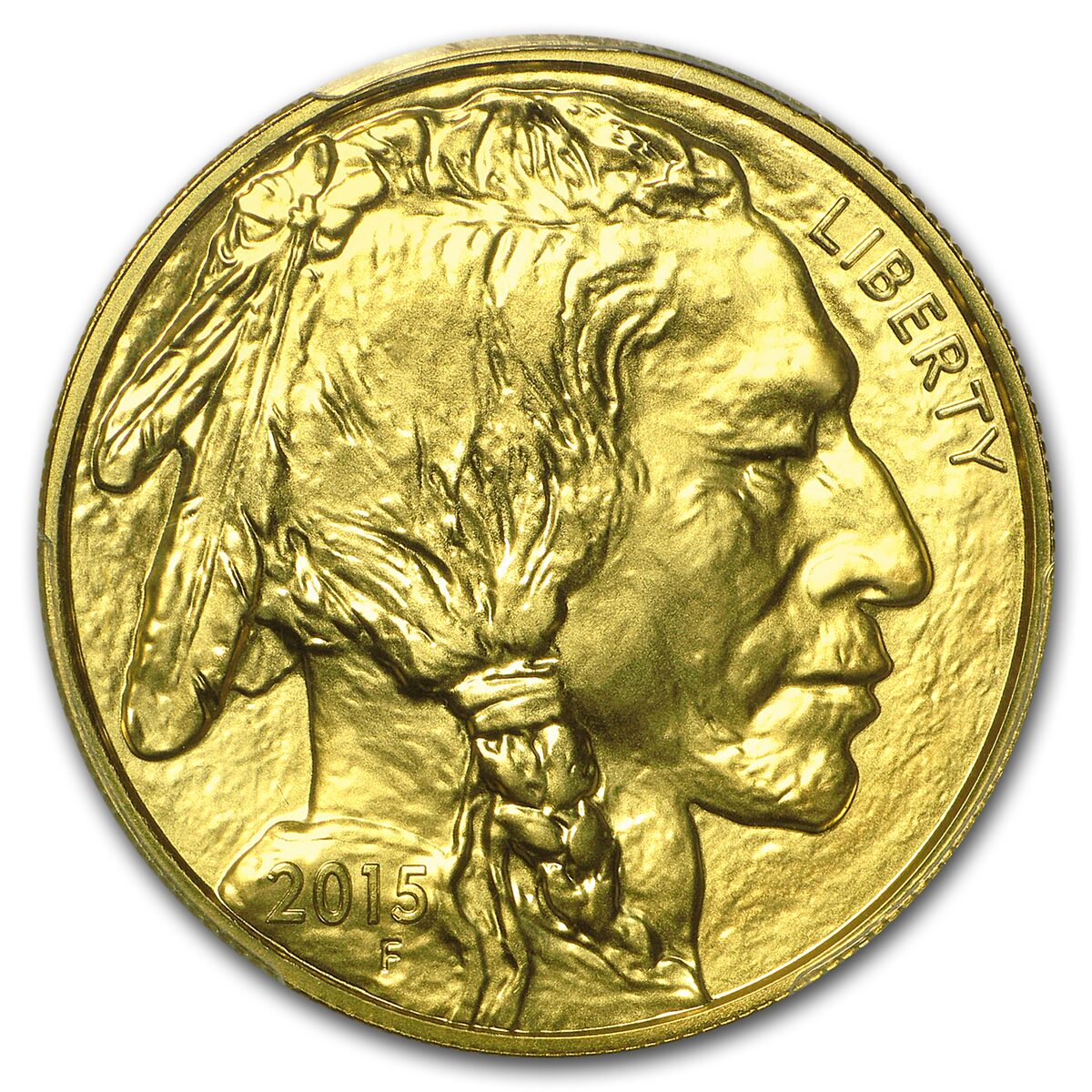 2015 1 oz Gold Buffalo MS-70 PCGS