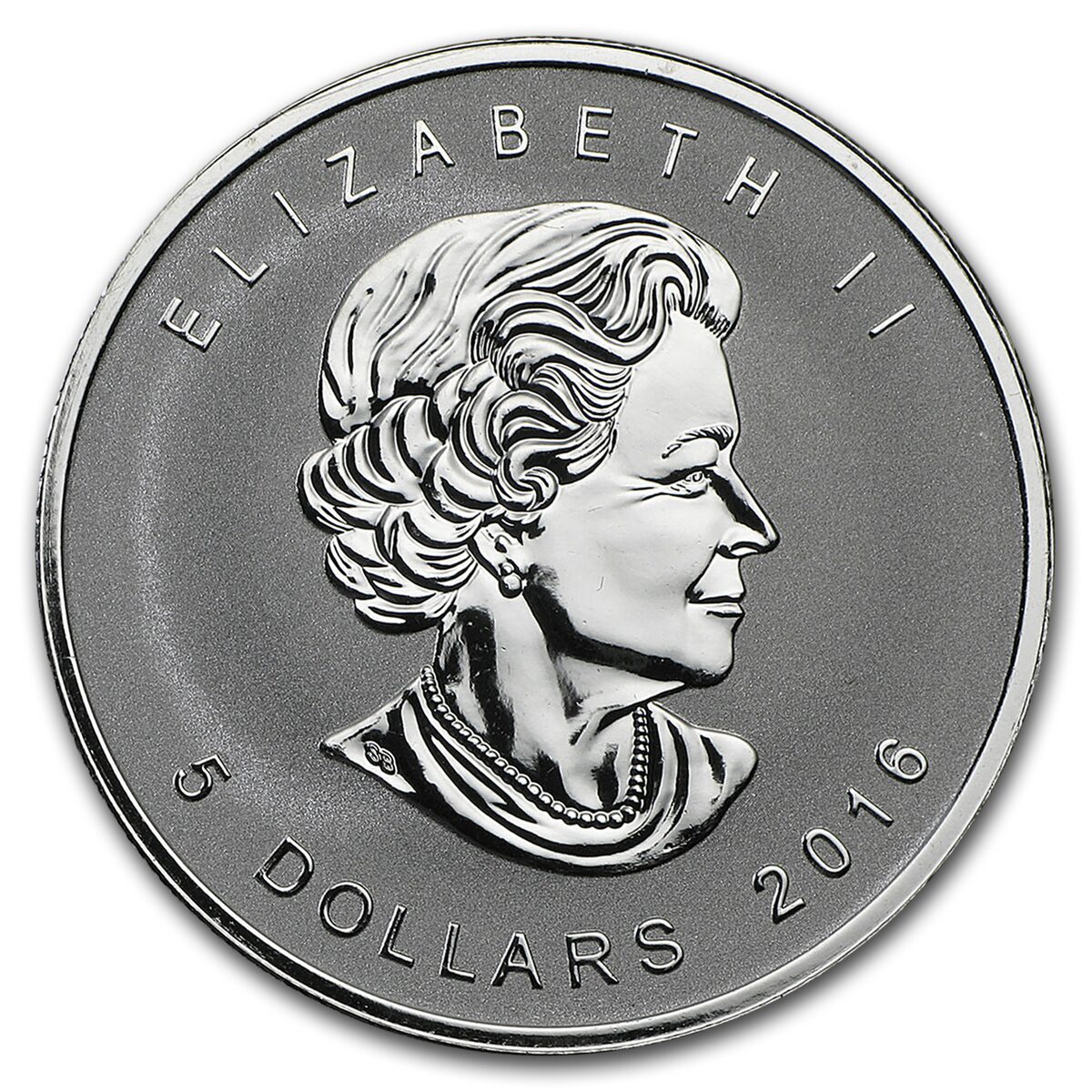2016 Canada 1 oz Silver Maple Leaf Grizzly Privy Reverse Proof