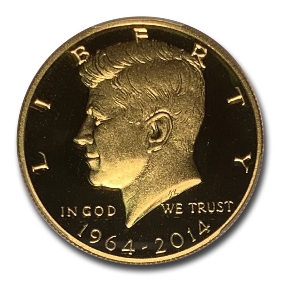 2014-W 3/4 oz Gold Kennedy Half Dollar PR-69 PCGS (FirstStrike®)
