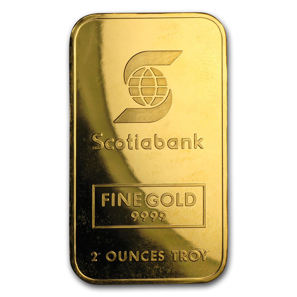 2 oz Gold Bar - Johnson Matthey (Scotiabank)