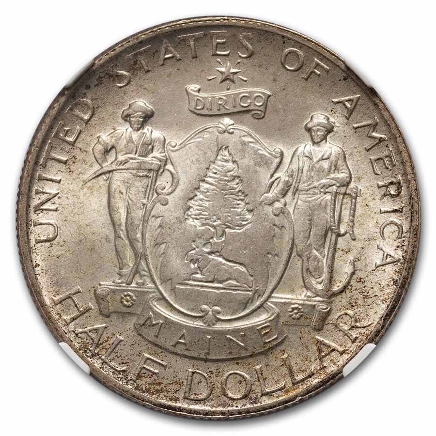 1920 Maine Centennial Half Dollar MS-66 NGC