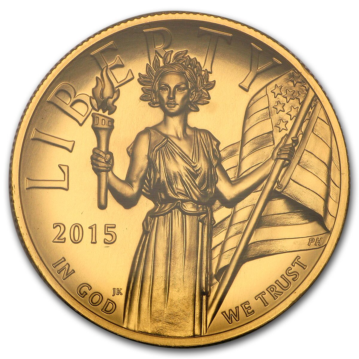 2015-W High Relief American Liberty Gold MS-69 PCGS