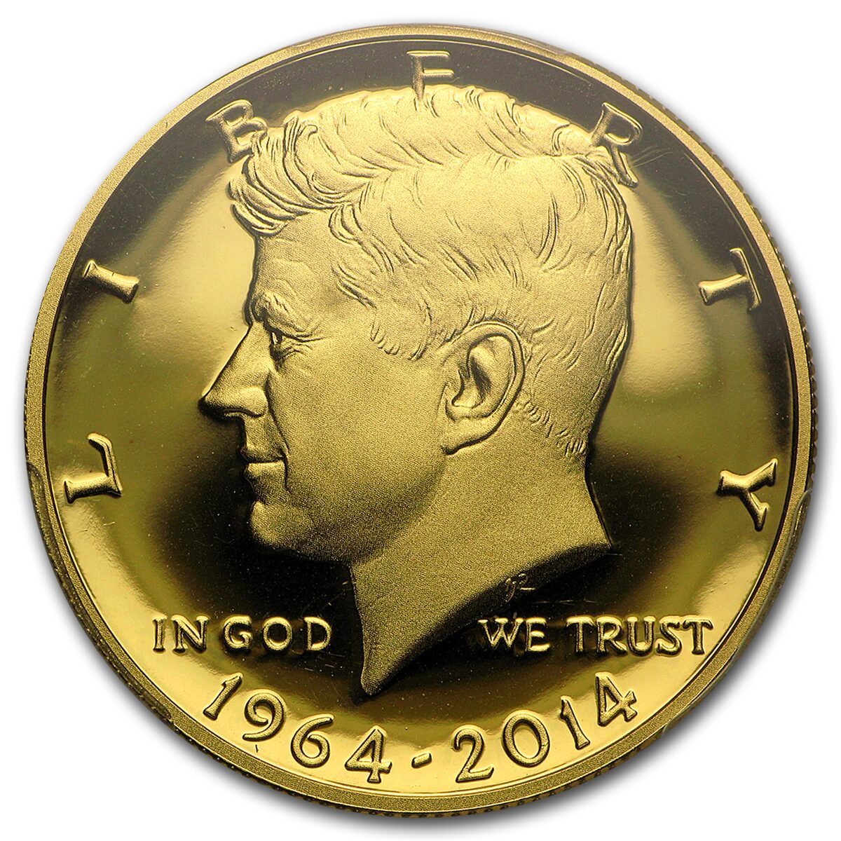 2014-W 3/4 oz Gold Kennedy 1/2 Dollar PR-70 PCGS