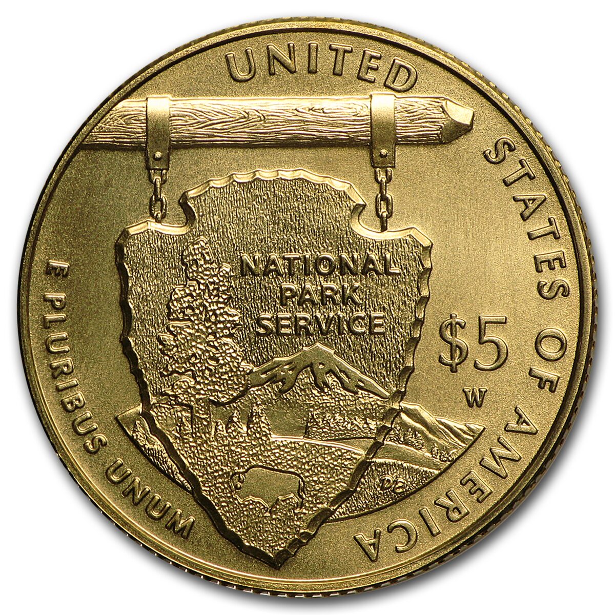 2016-W Gold National Park Service Centennial BU (Box & COA)