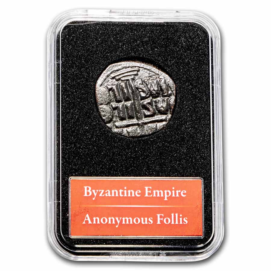 Byzantine Copper Follis Constantine IX Jesus Collection
