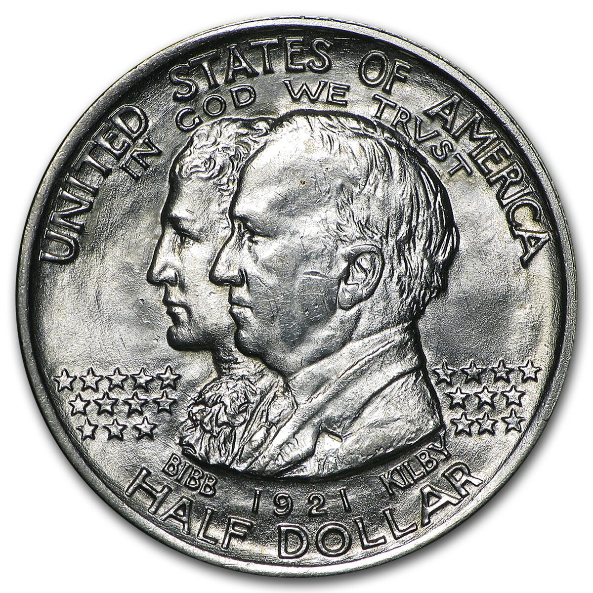 1921 Alabama Centennial Half Commemorative BU