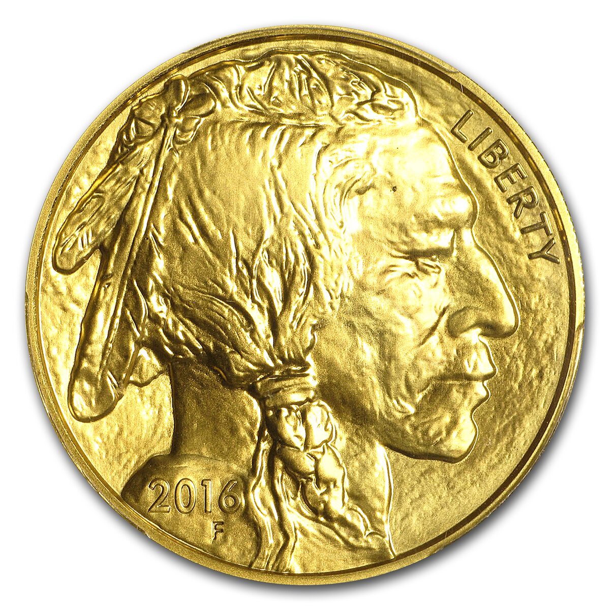 2016 1 oz Gold Buffalo MS-70 PCGS (FirstStrike®, Moy Label)