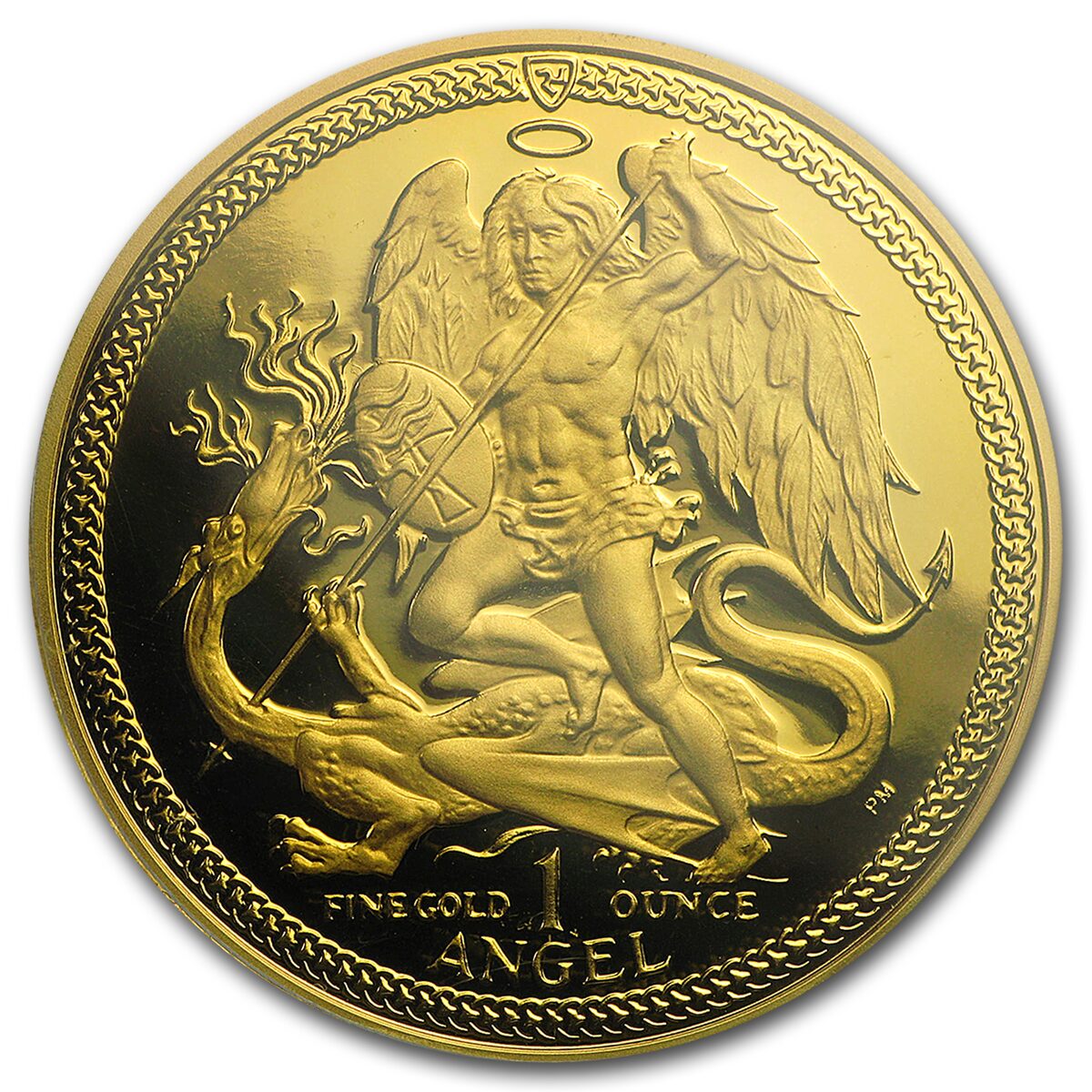 2006 Isle of Man 1 oz Proof Gold Angel PR-69 PCGS