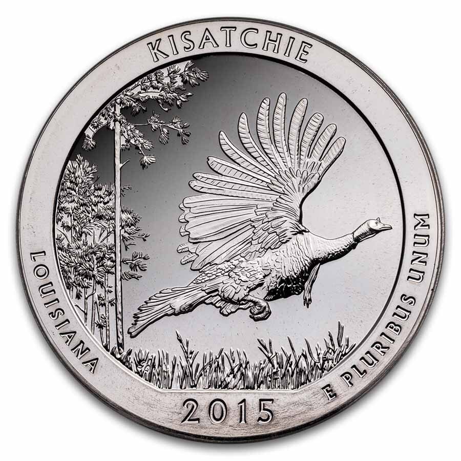 2015 5 oz Silver ATB Kisatchie MS-69 DMPL PCGS (FirstStrike®)