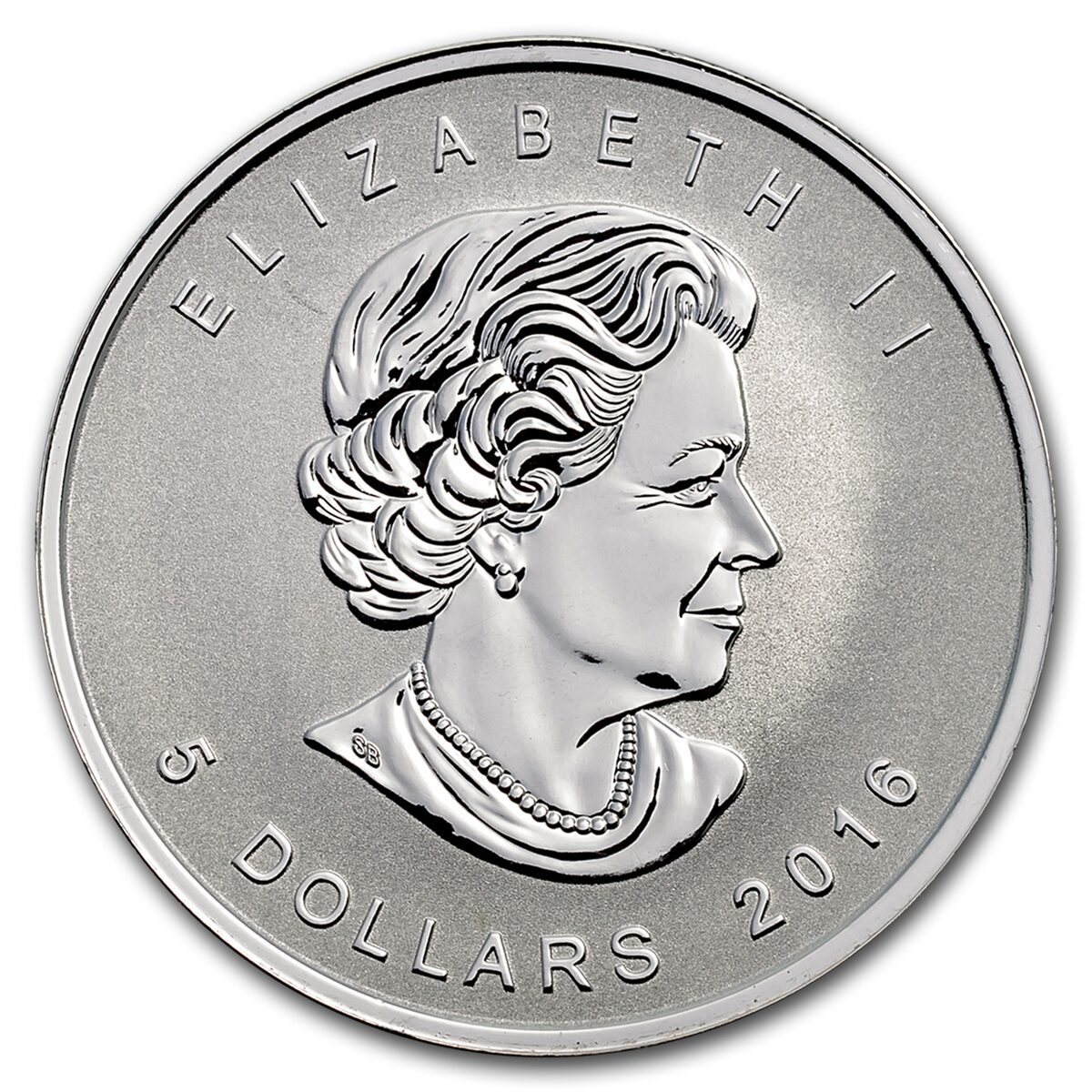2016 Canada 1 oz Silver Maple Leaf Bigfoot Privy