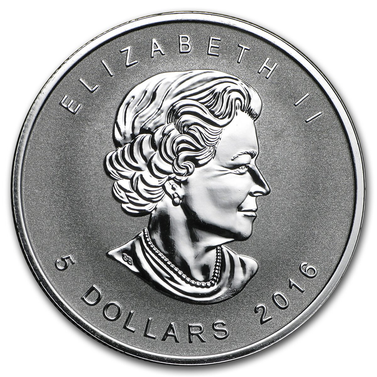 2016 Canada 1 oz Silver Maple Leaf Mark V Tank Privy