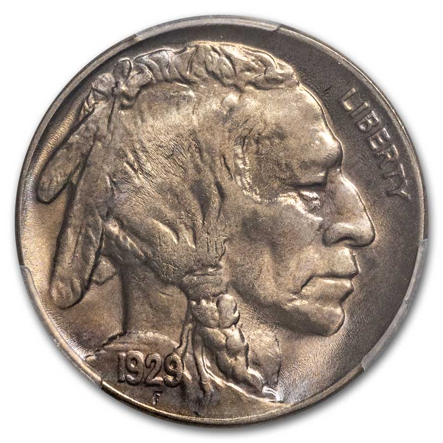 1929-S Buffalo Nickel MS-65 PCGS
