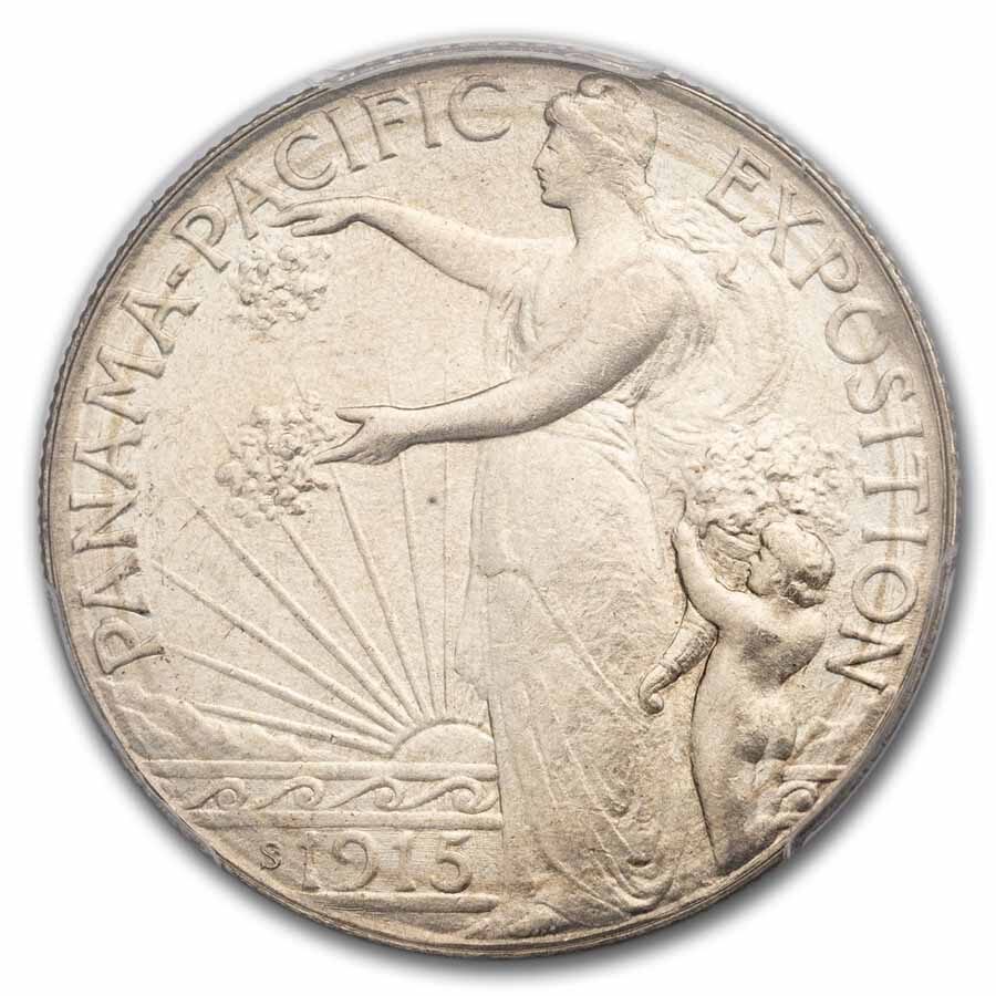 1915-S Panama-Pacific Half Dollar MS-64 PCGS