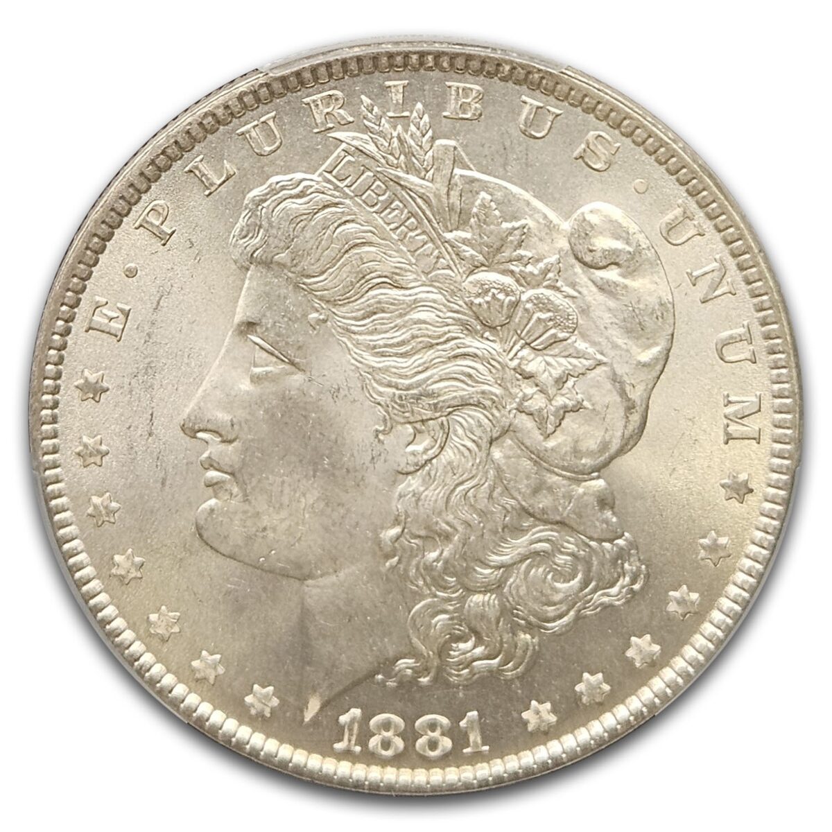 1881 Morgan Dollar MS-66 PCGS
