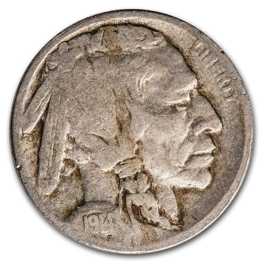 1914 Buffalo Nickel Good